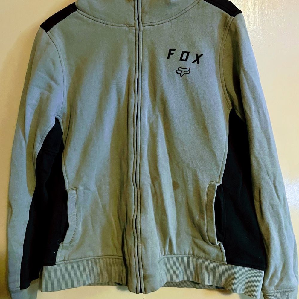 Fox Outbound Sherpa zip fleece hoodie size XL